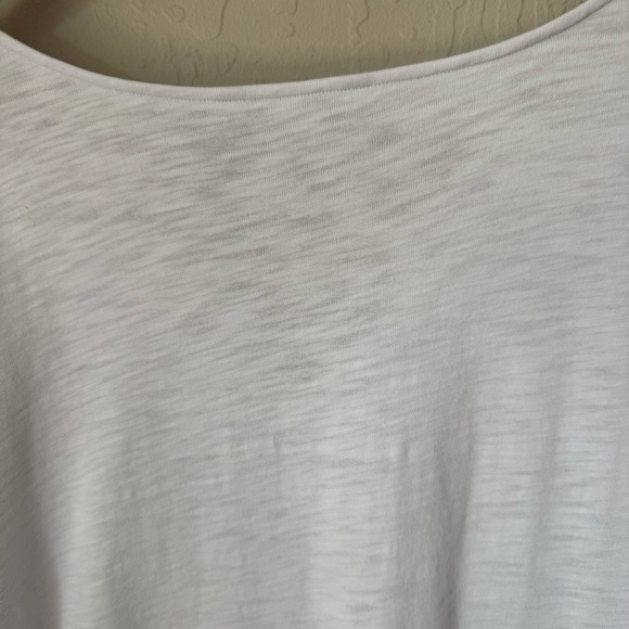 BODEN 100% Cotton White Knit Dress Tunic Beach Swim Cover Up Tassel Tie Size 18 - Picture 12 of 15